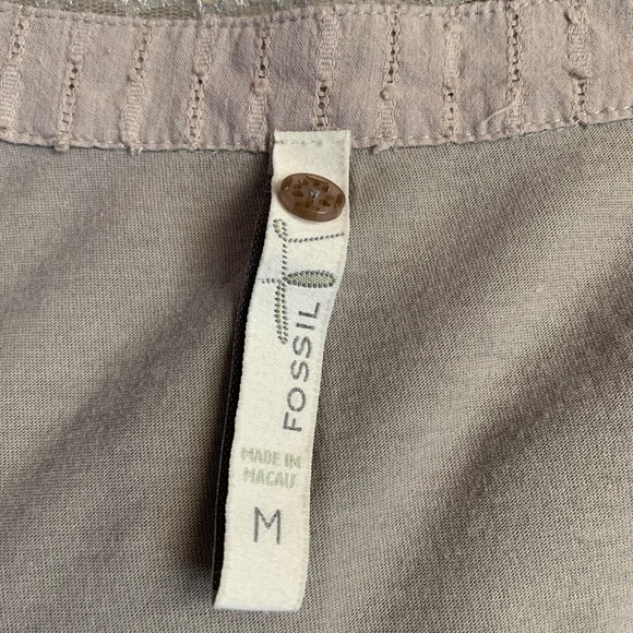 Fossil long sleeve square neck top - Picture 3 of 5